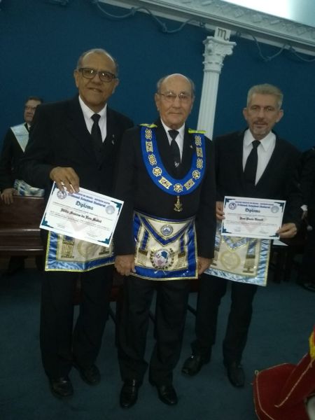 POSSE DO GRÃO MESTRE ESTADUAL E GRÃO MESTRE ESTADUAL ADJUNTO